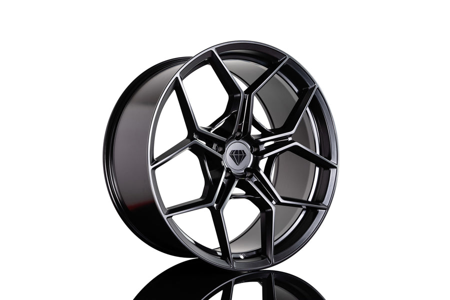 BD-F25 Satin Black | Flow Forged Series Wheel