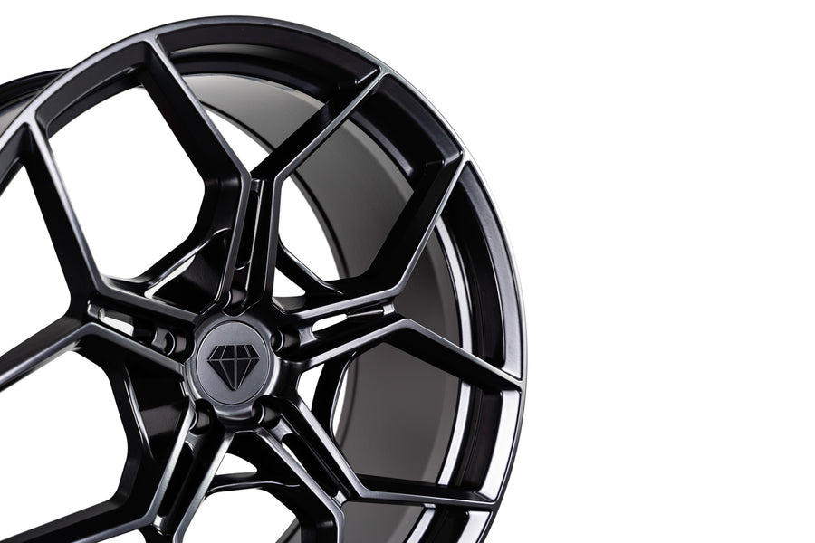 BD-F25 Satin Black | Flow Forged Series Wheel
