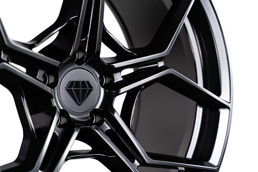 BD-F25 Satin Black | Flow Forged Series Wheel