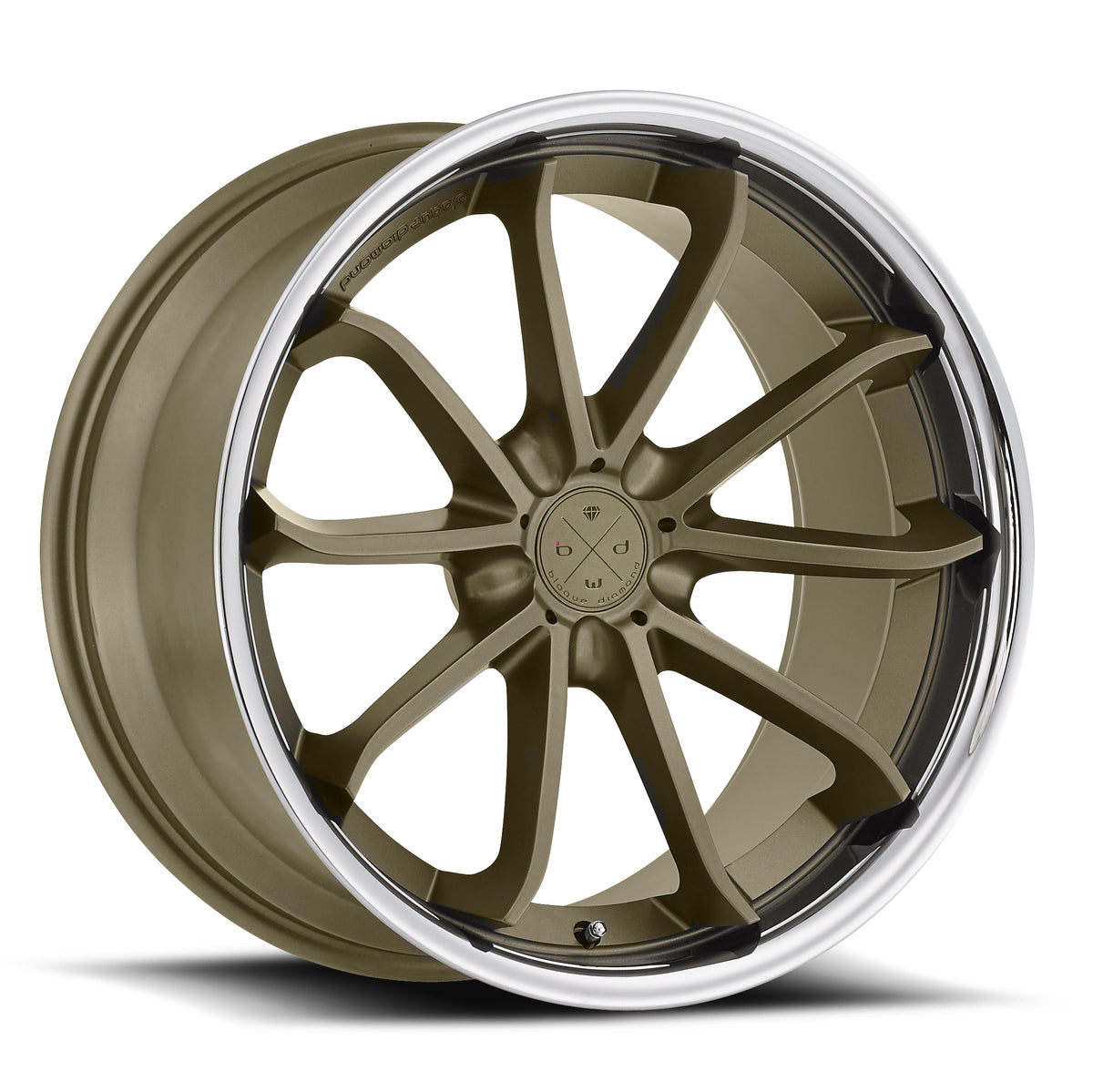Bronze Center w Chrome SS lip — beauty