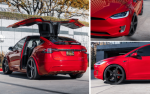 2018 Tesla Model X P100D on 24 Blaque Diamond BD-15 - Blaque Diamond Wheels