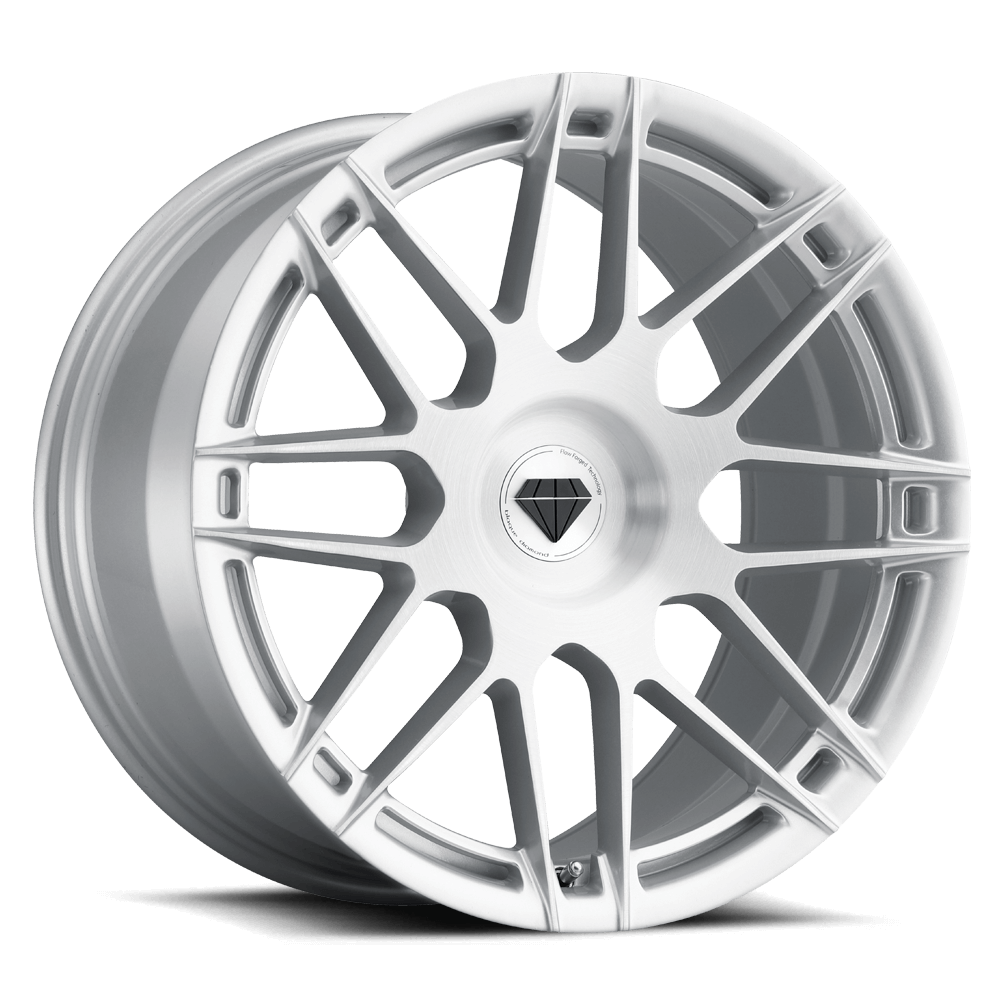 Blaque Diamond BD-F18 Brushed Silver wheel product photo