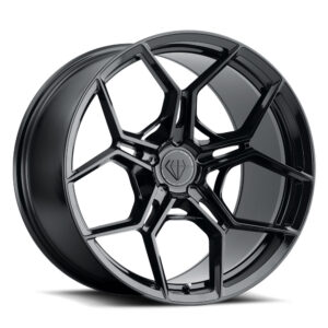 Blaque Diamond BD-F25 5 Lug 20x12 Gloss Black Wheel Product Photo