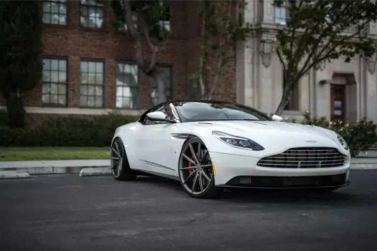 A 2017 Aston Martin DB11 on 22 Inch Blaque Diamond BD-11 Matte Antique Bronze Wheels