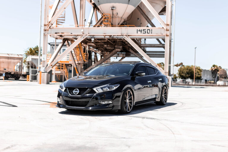 2017 Nissan Maxima on Blaque Diamond BD-11 Bronze Wheels