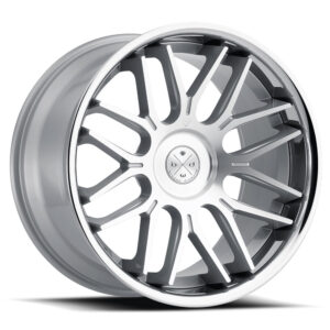 Blaque Diamond BD-27 20x11 Silver Machined Wheel Product Photo