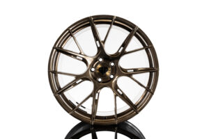 Blaque Diamond BD-F18 Polished Bronze Little Tokyo Wheels