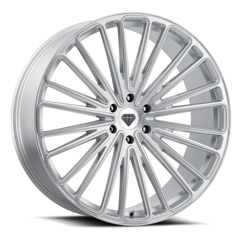 Blaque Diamond BD716 Brushed Silver wheel product photo