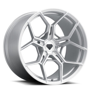 Blaque Diamond BD-F20 5 Lug 20x12 Brushed Silver Wheel Product Photo