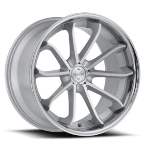 Blaque Diamond 20x11 BD-23 Silver Wheels