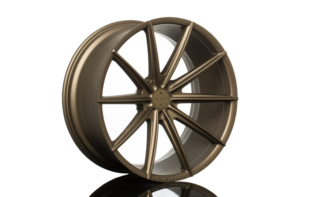 Blaque Diamond BD-11 Matte Bronze Classic Series Custom Finish Wheel Product Photo