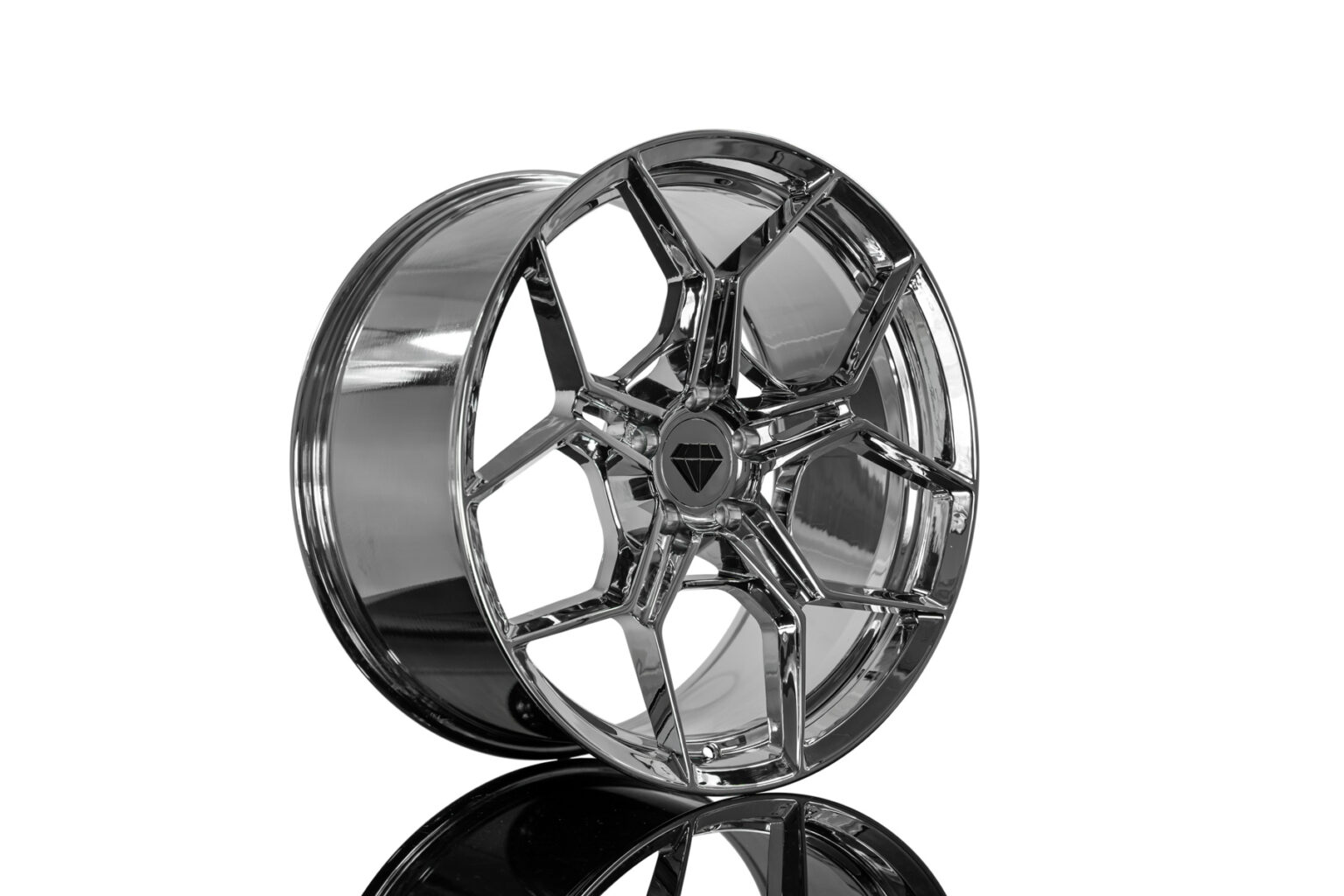 BD-F25 Chrome | Flow Forged Series Wheel - Blaque Diamond Wheels