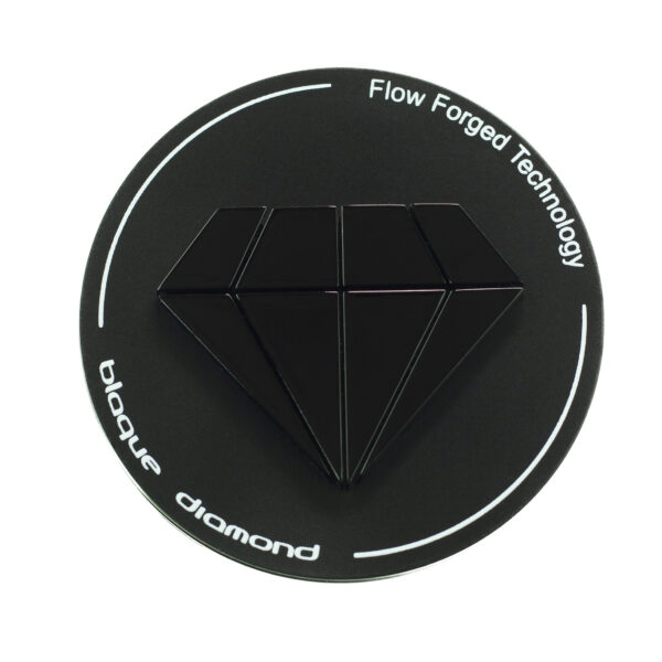 Blaque Diamond Wheels Flow Forged Series 3D Diamond Gloss Black Center Cap Product Photo