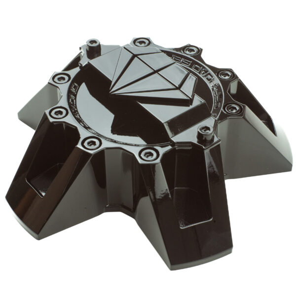BD-O102 Off-Road Series Raised 3D Diamond Center Cap - Blaque Diamond Wheels