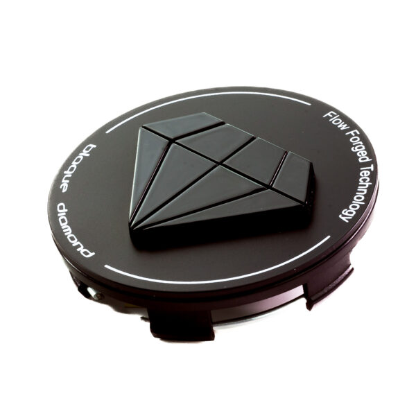 Blaque Diamond Wheels Flow Forged Series 3D Diamond Gloss Black Center Cap Product Photo