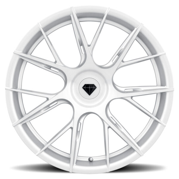 Blaque Diamond BD-F18 Brushed Silver 20x12 Wheel Product Photo