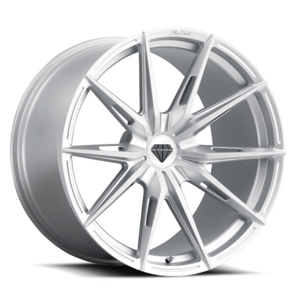 Blaque Diamond BD-F29 5 Lug Brushed Silver 20x12 Wheel Product Photo