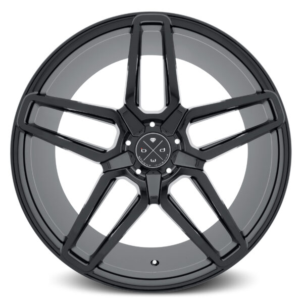 Blaque Diamond BD-17-5 Gloss Black Face 20x11 Wheel Product Photo