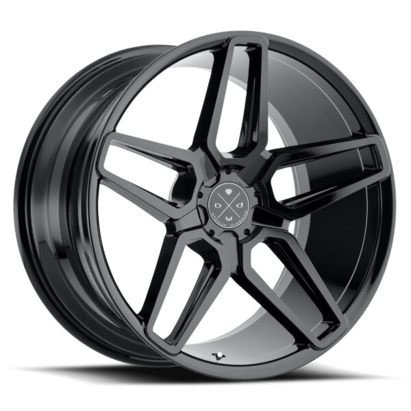 Blaque Diamond BD-17-5 Gloss Black Face 20x11 Wheel Product Photo