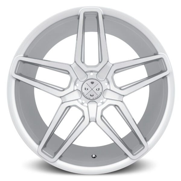 Blaque Diamond BD-17 Silver Machined Face 20x10 Wheel Product Photo