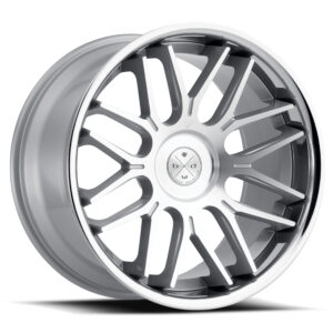 Blaque Diamond BD-27 Silver Machined Face 20x11 Wheel Product Photo