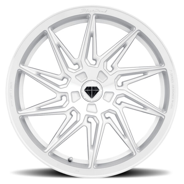 Blaque Diamond BD-F20 Brushed Silver 5 Lug 20x11 Wheel Product Photo