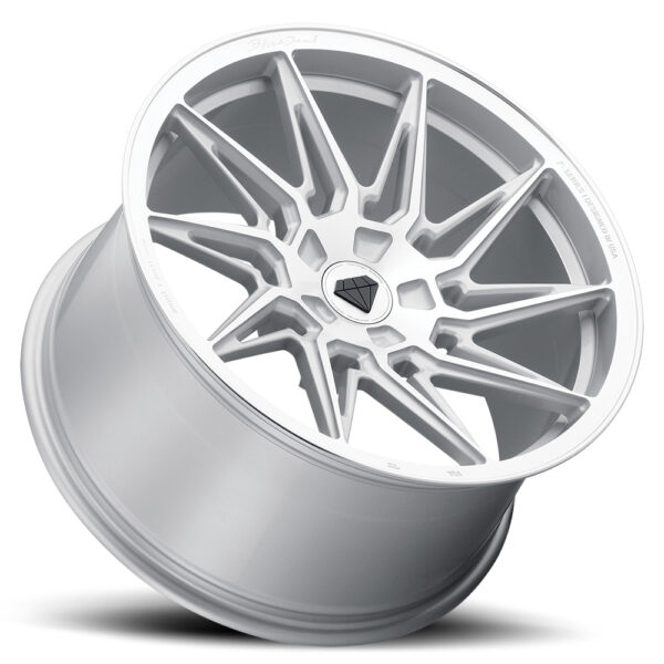 Blaque Diamond BD-F20 Brushed Silver 5 Lug 20x11 Wheel Product Photo