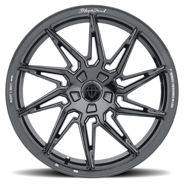 Blaque Diamond BD-F20 Gloss Black 5 Lug 20x11 Wheel Product Photo