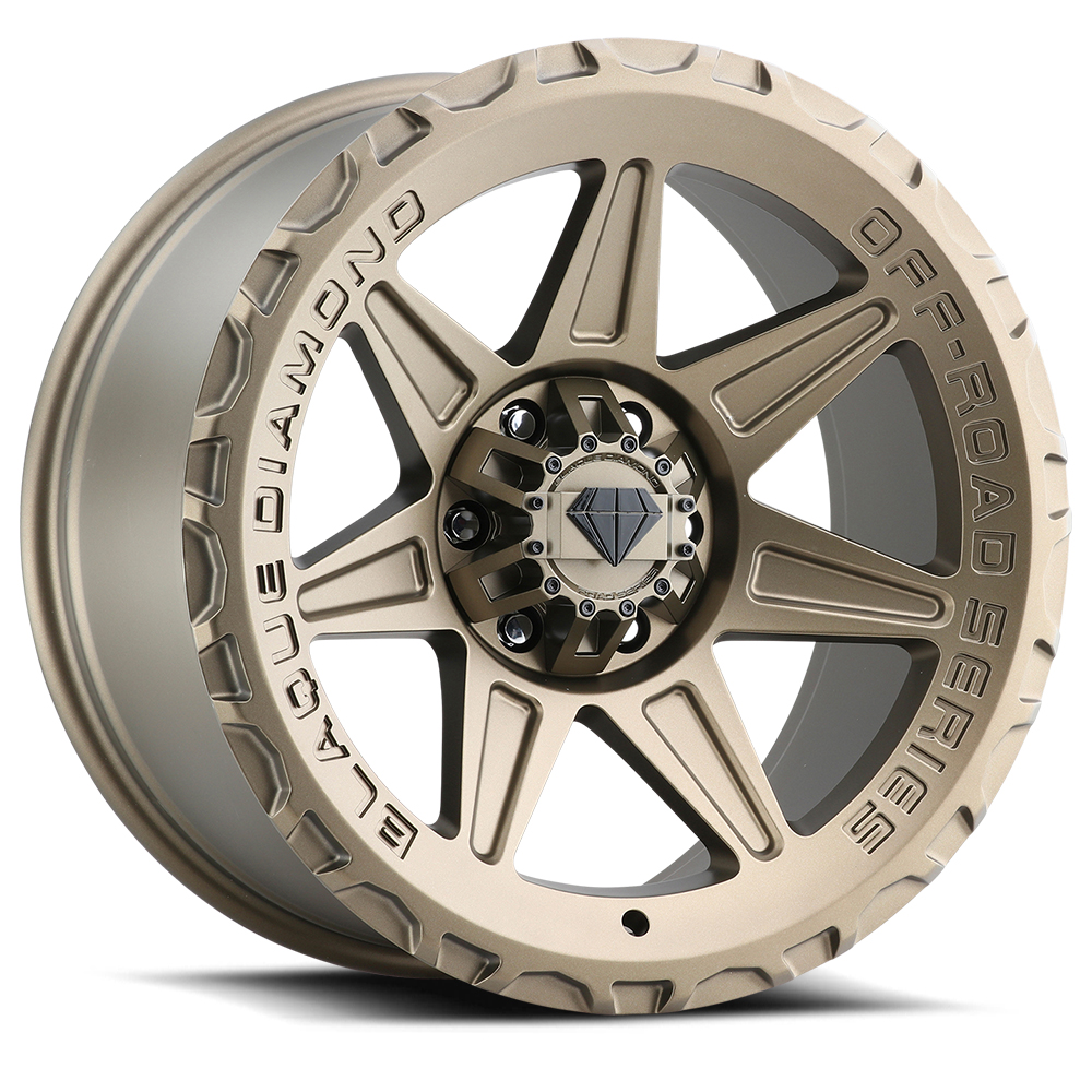 Blaque Diamond BD-O102 Matte Bronze 20x10 Wheel Product Photo