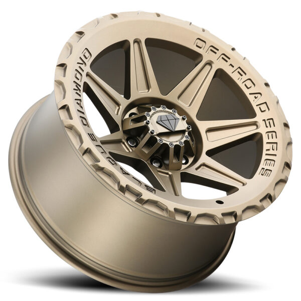 Blaque Diamond BD-O102 Matte Bronze 20x10 Wheel Product Photo