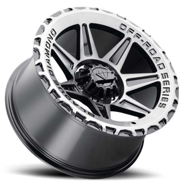 Blaque Diamond BD-O102 Tinted Gloss Black 20x10 Wheel Product Photo