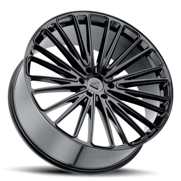 Blaque Diamond BD-716 Gloss Black 26 Inch Wheel Product Photo