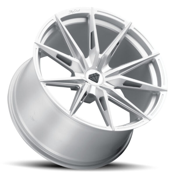 Blaque Diamond BD-F29 Brushed Silver 5 Lug 20 inch Wheel Product Photo