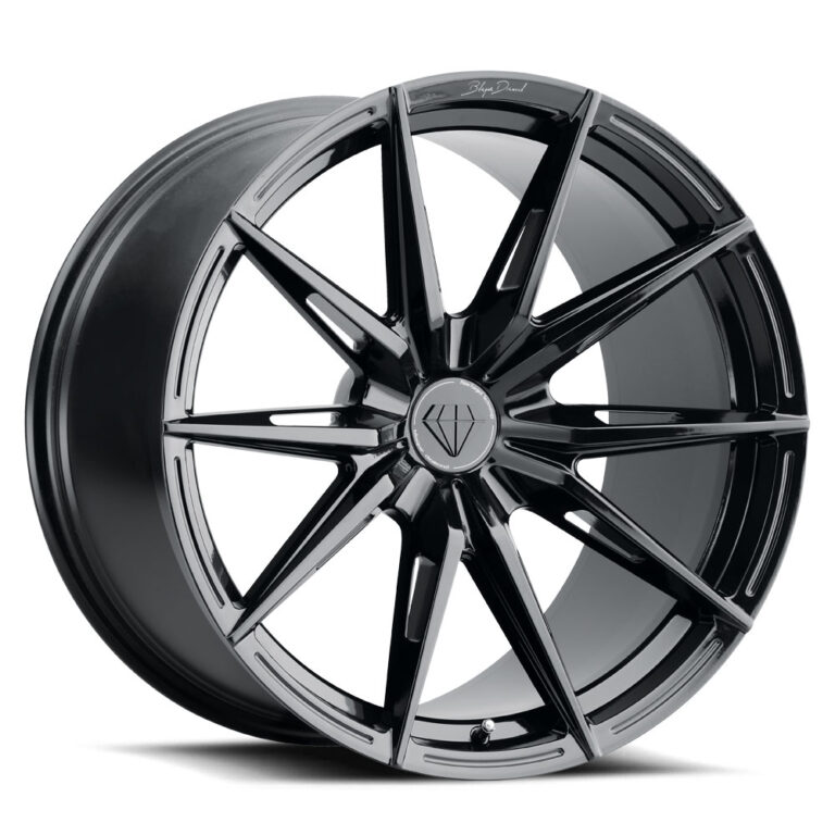 Blaque Diamond BD-F29 Gloss Black 5 Lug 20 inch Wheel Product Photo