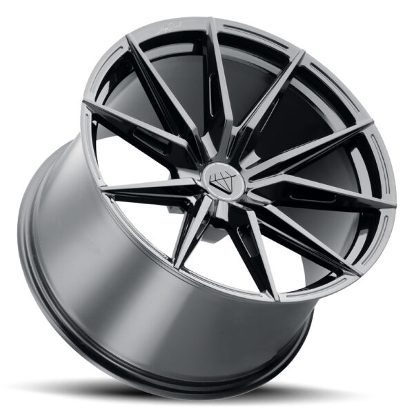 Blaque Diamond BD-F29 Gloss Black 5 Lug 20 inch Wheel Product Photo