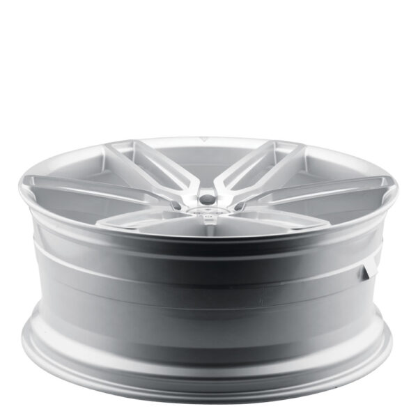 Blaque Diamond BD-17-6 Silver Machined Face 24x10 Wheel Product Photo