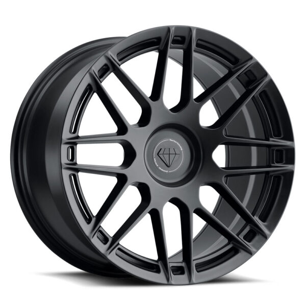 Blaque Diamond BD-F12 Satin Black 5 Lug 20x11 Wheel Product Photo