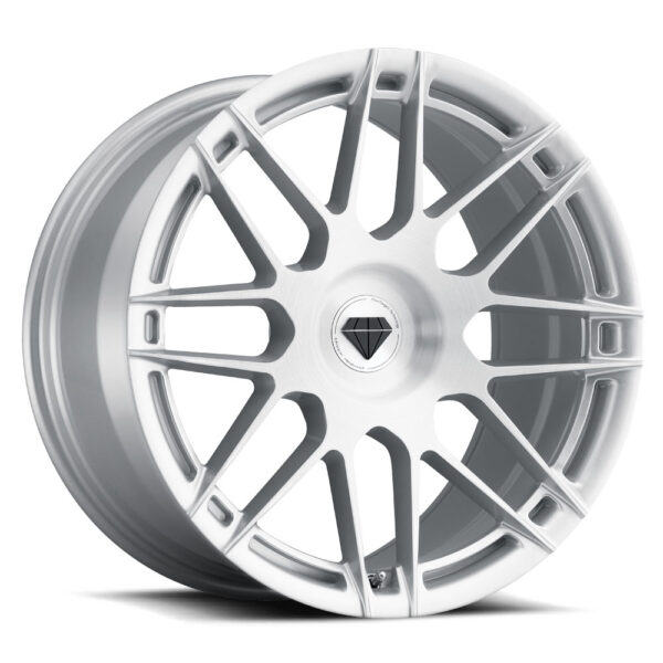 Blaque Diamond BD-F12 Machined Silver 5 Lug 20x11 Wheel Product Photo