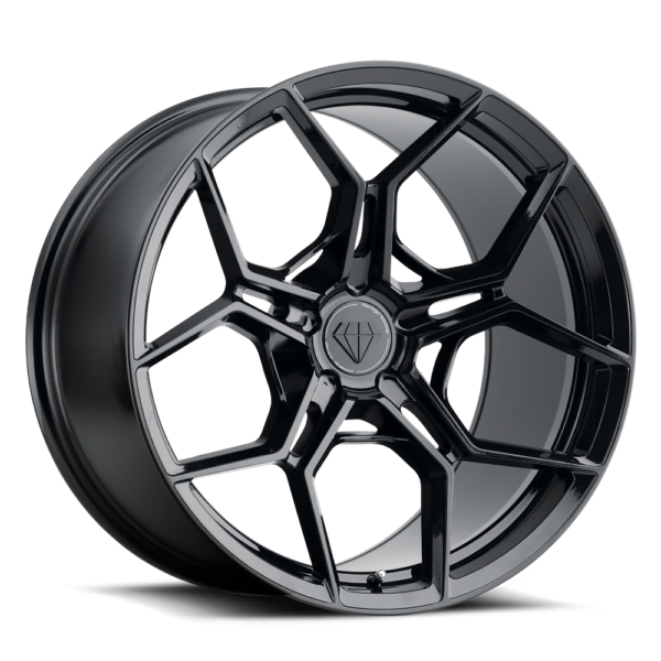 Blaque Diamond BD-F25 Gloss Black Wheels Product Photo