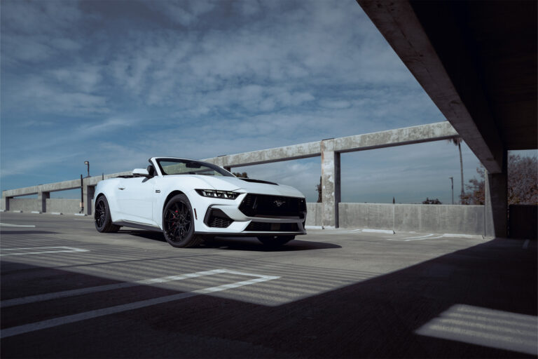 2024 Ford Mustang GT on Blaque Diamond BD-F20'S in Gloss Black.