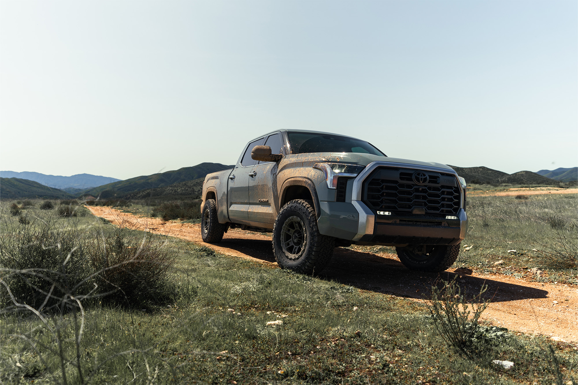 2023 Toyota Tundra on Blaque Diamond BD-O801 Matte Bronze wheels.