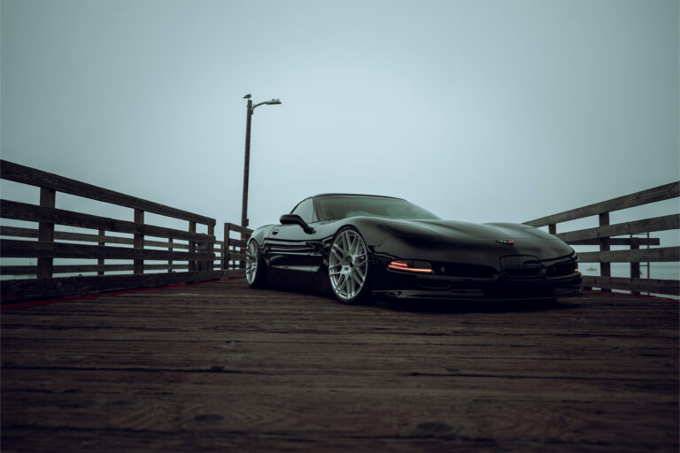 bagged c5 corvette