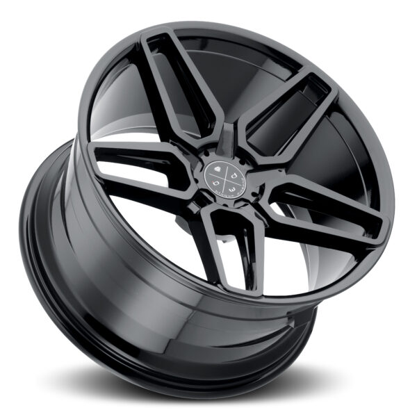 Blaque Diamond BD-17-5 Gloss Black wheel