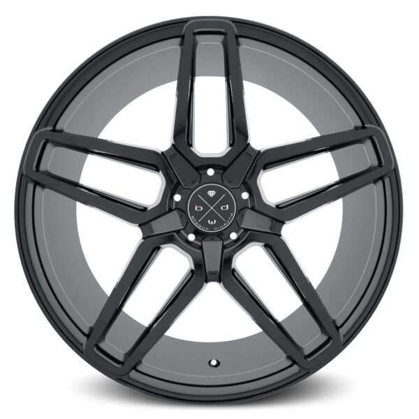 Blaque Diamond BD-17-5 Gloss Black wheel