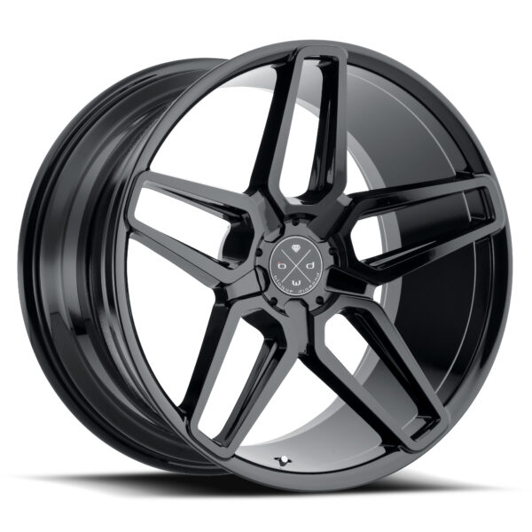 Blaque Diamond BD-17-5 Gloss Black wheel